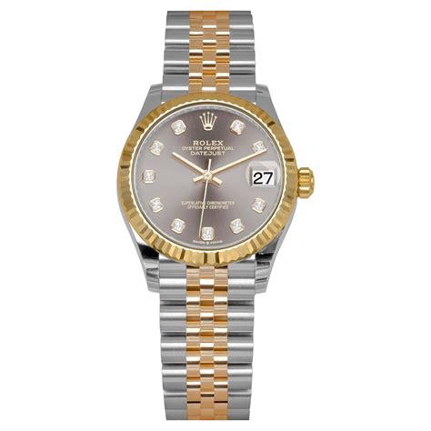 rolex donna acciaio oro|oro oro bianco 36 mm donna.